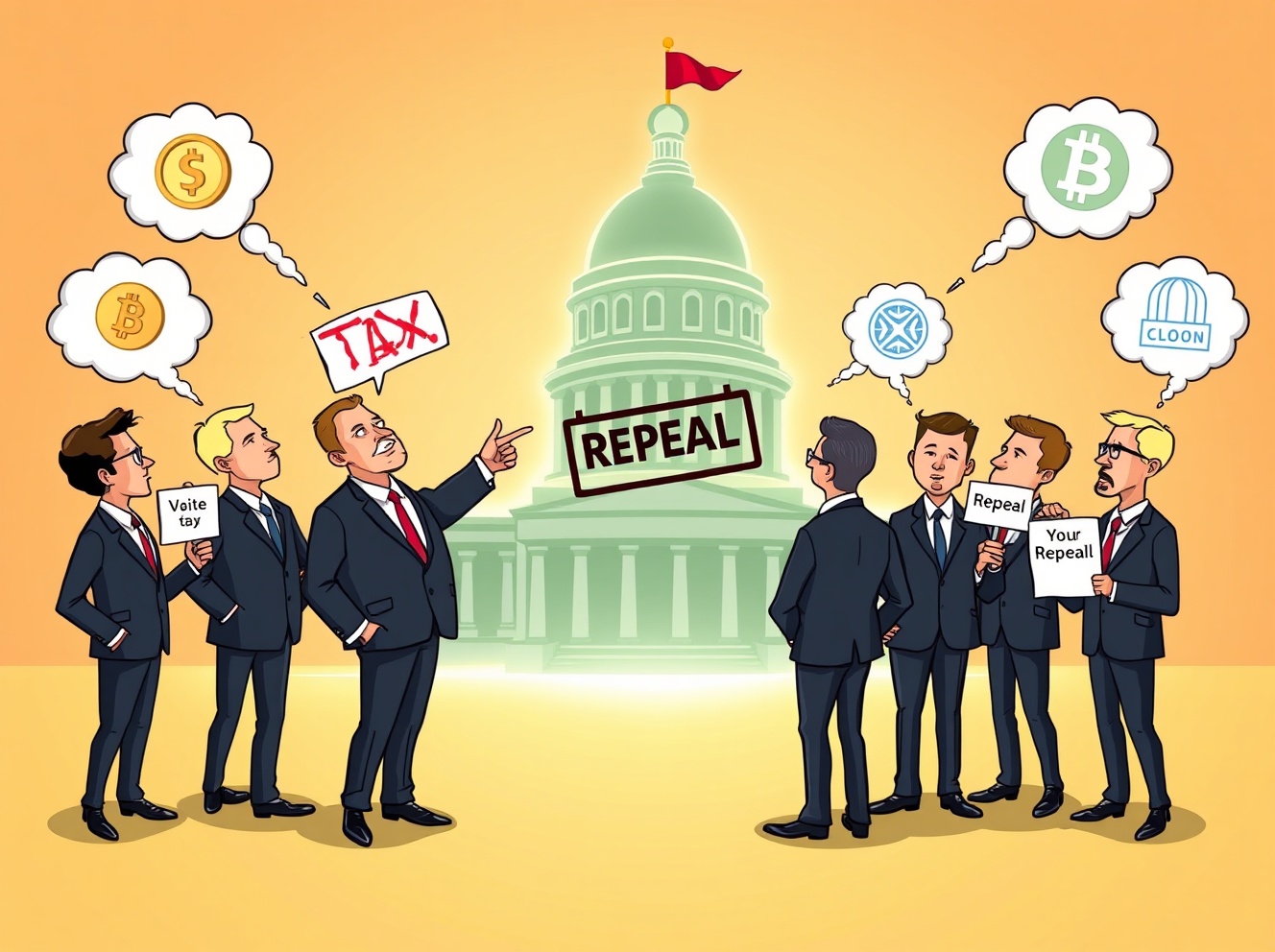 Crypto Staking Tax: Republican Lawmakers Launch Urgent Push for Repeal
