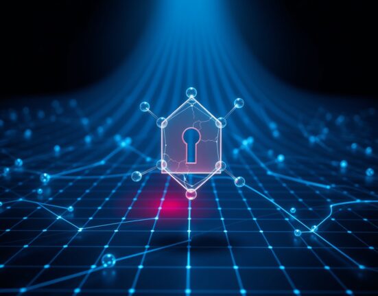 Illustration of a blockchain security breach affecting the Resolv Protocol and USR stablecoin.
