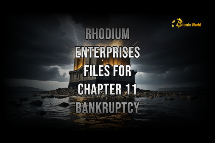 Another Bitcoin Mining Firm, Rhodium Enterprises, Files for Chapter 11 Bankruptcy