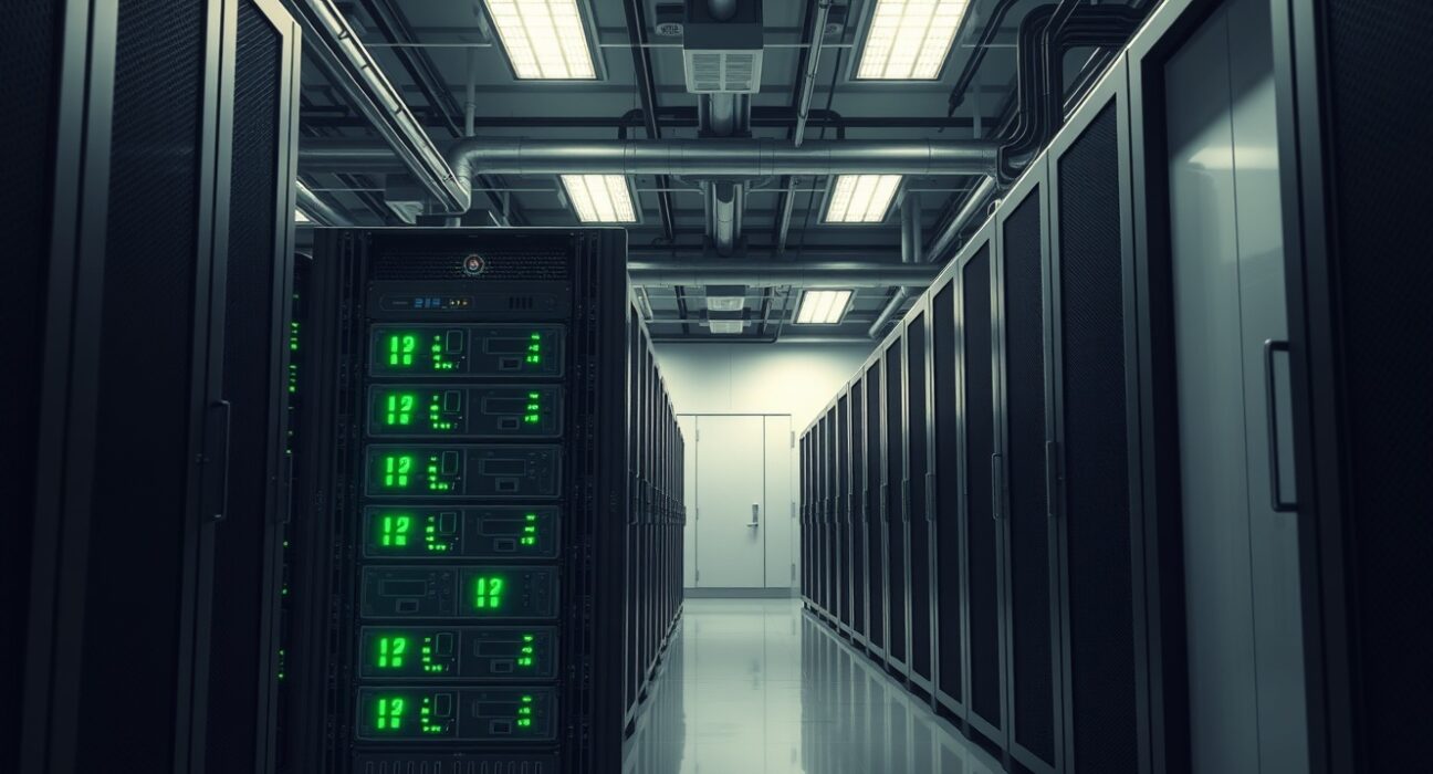 Riot Platforms Bitcoin mining facility with ASIC miners processing cryptocurrency transactions