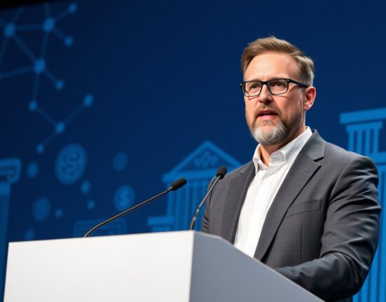 Ripple CEO Brad Garlinghouse discusses cryptocurrency's integration into the global financial system.