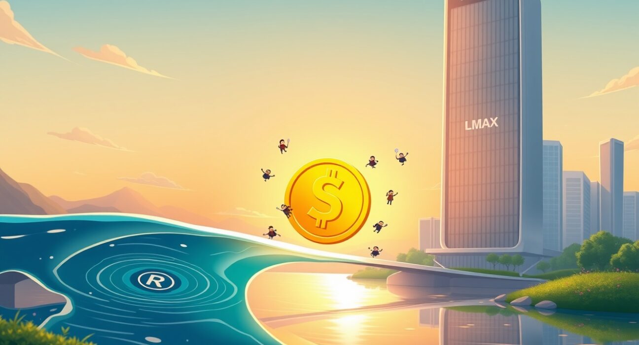 Ripple and LMAX partnership integrates RLUSD stablecoin for institutional finance and trading collateral.