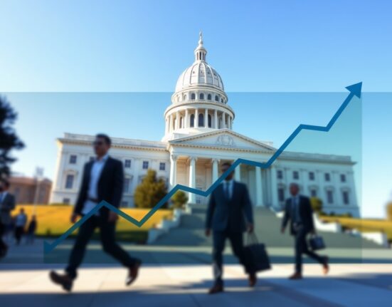 California state capitol representing the political debate over the Ripple-opposed wealth tax.
