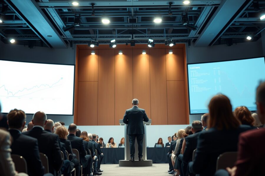 Ripple SVP Jack McDonald speaking at Consensus 2026 conference about stablecoin OCC license