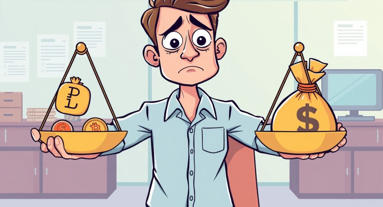 Cautious financial analysis of crypto reserve strategy with digital assets and traditional finance balance