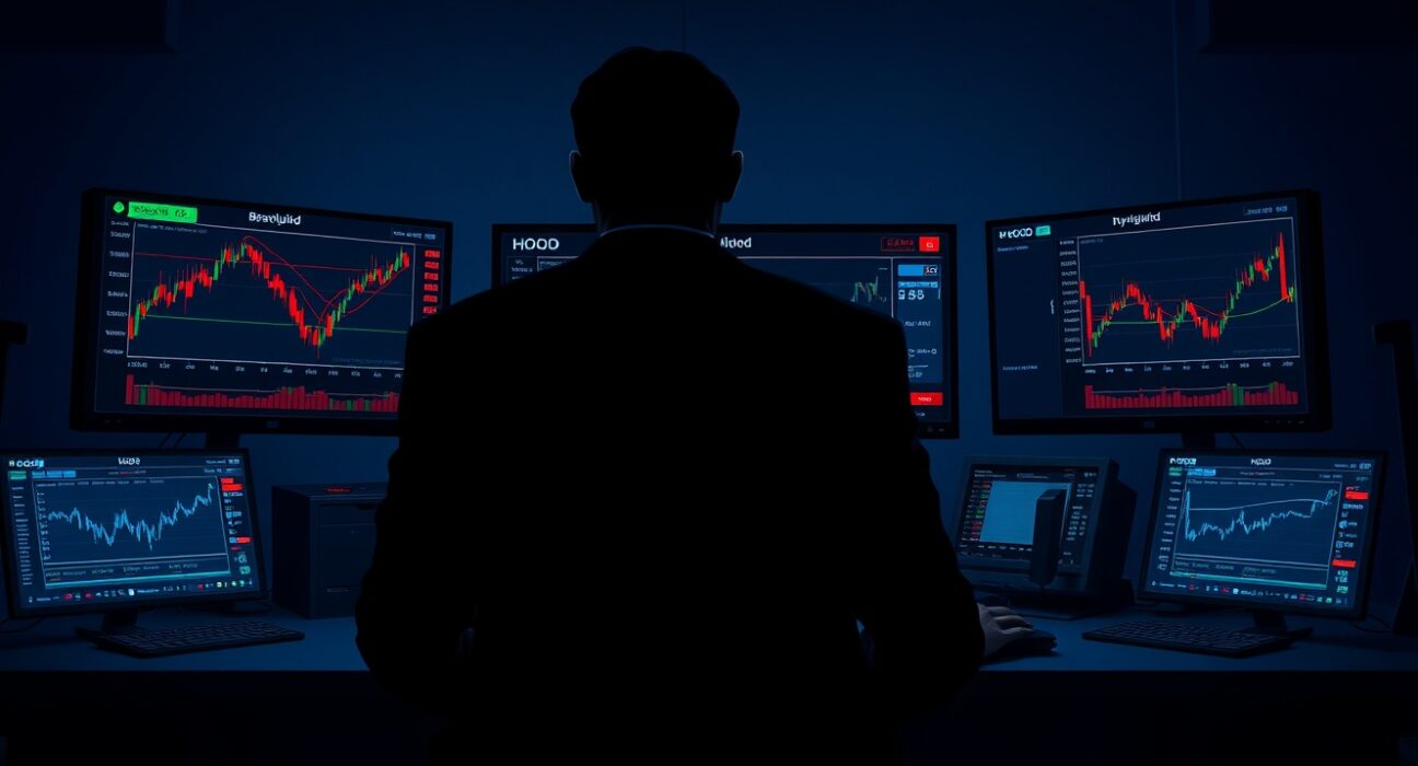 Suspected Robinhood insider trading HOOD stock short position on Hyperliquid platform