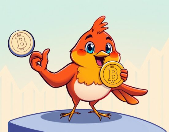 Robinhood lists AVNT cryptocurrency trading platform with digital tokens and growth charts