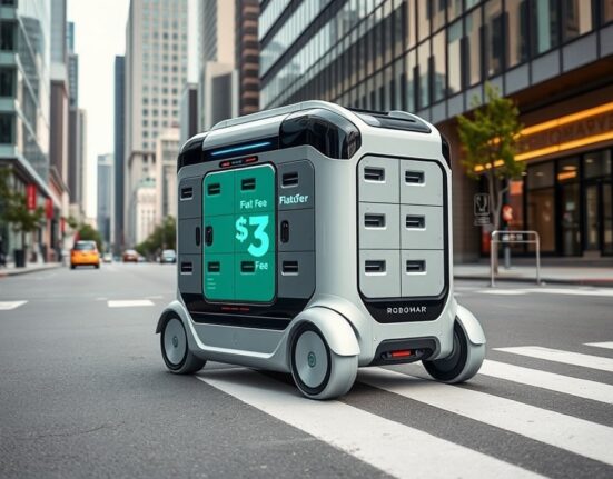 Robomart Revolutionizes Delivery: New Robot Offers Astounding $3 Flat Fee, Disrupting Food Delivery Apps