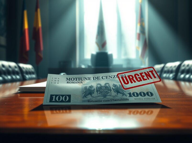 Romanian Leu Hits Record Low: Urgent Government Confidence Vote Sparks Economic Turmoil
