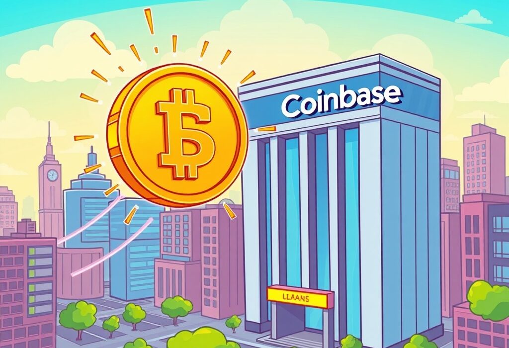 A cartoon illustration symbolizing the momentous RSC Coinbase listing and its positive impact on digital assets.