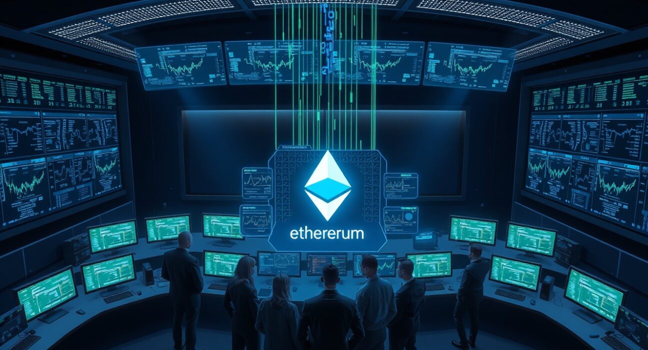 DeFi United team monitoring rsETH recovery plan execution in a high-tech command center