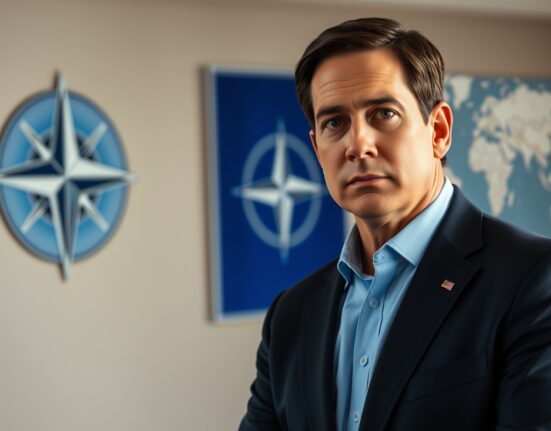 US Secretary of State Marco Rubio contemplates NATO alliance reexamination with transatlantic security implications.