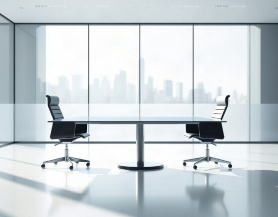 Empty boardroom chairs symbolizing the legal standoff between Runlayer and Rippling over AI gateway technology.