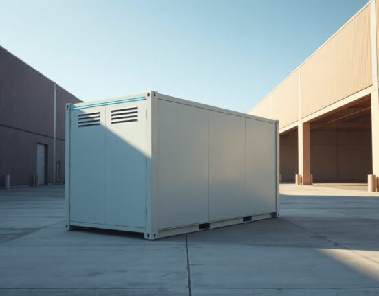 Runware Sonic Inference Pod modular data center unit outdoors