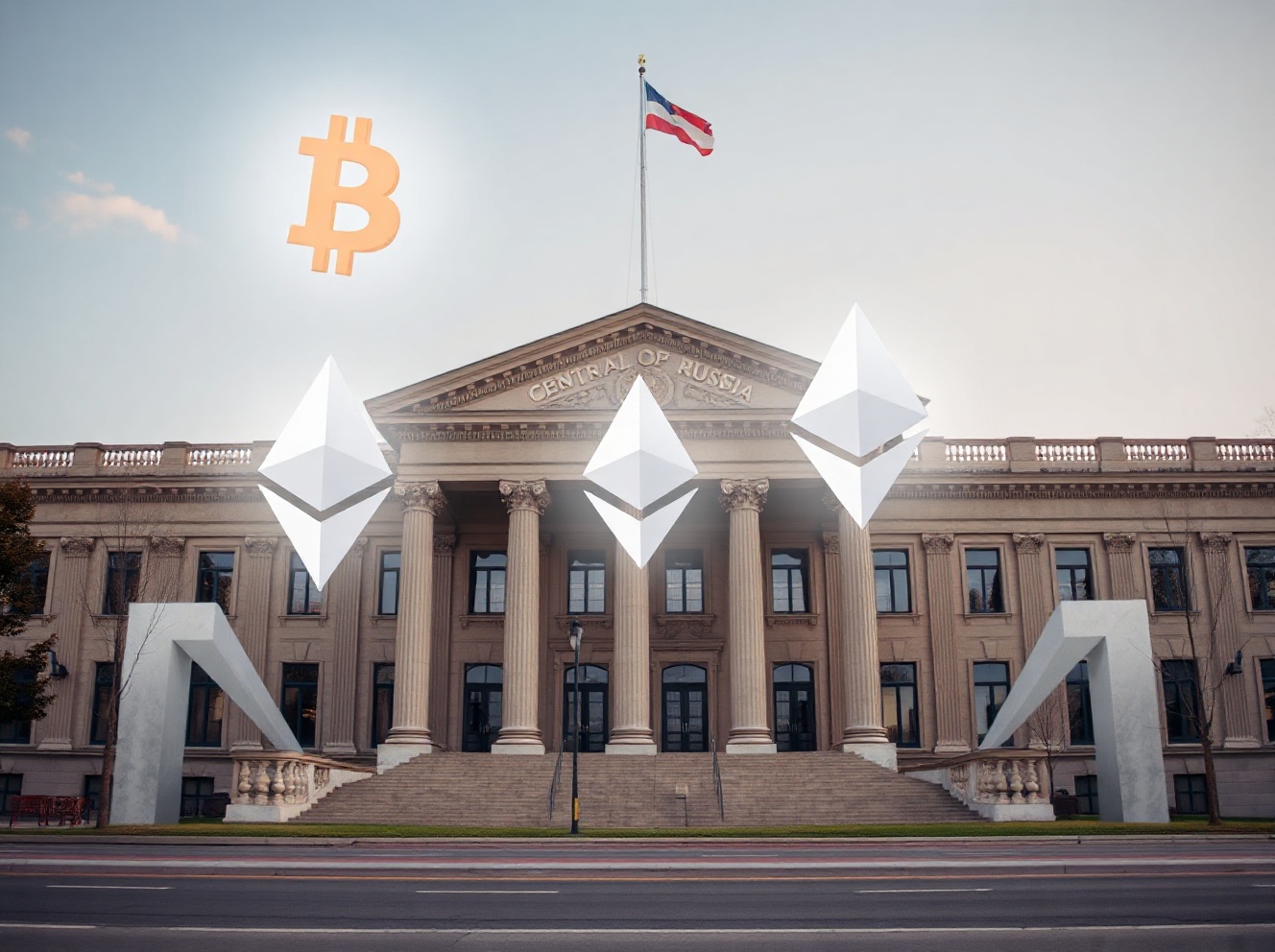 Russia’s Central Bank Allows Bitcoin, Ethereum, and Tether Trading on Domestic Exchanges