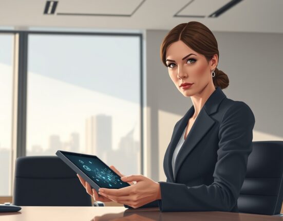 Russian central bank official reviewing cryptocurrency transaction data as part of new KYC mandate for traders.