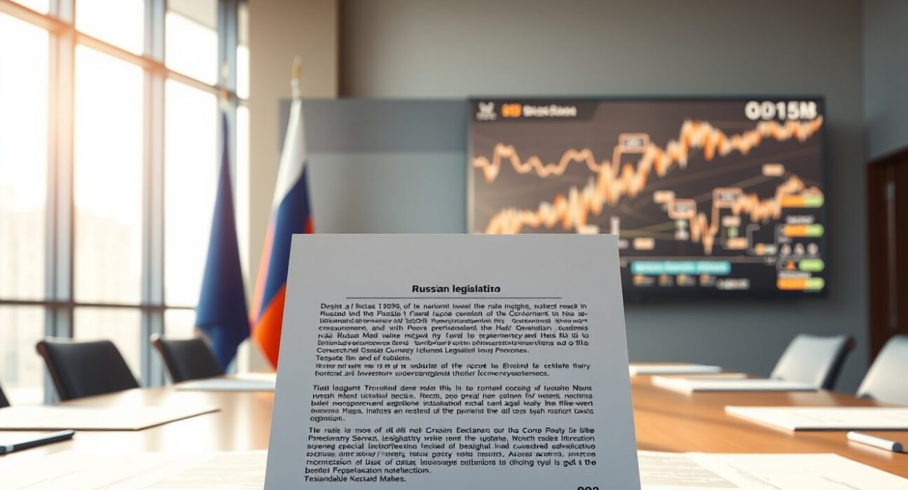 Russian government discusses cryptocurrency trading legislation for Bitcoin and Ethereum regulation