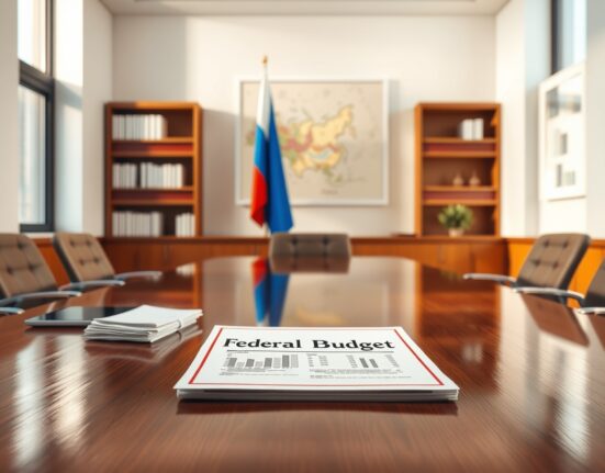 Official document on Russian budget rule and currency transaction policy in a government setting.