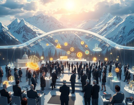 RWA tokenization discussion at the 2026 World Economic Forum in Davos, Switzerland