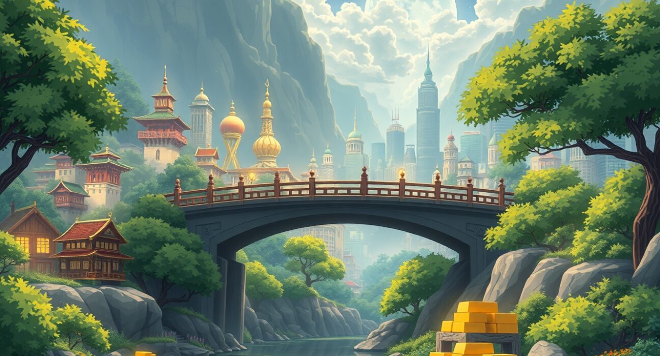 RWA TVL growth bridges digital DeFi with tangible real-world assets in the blockchain ecosystem.