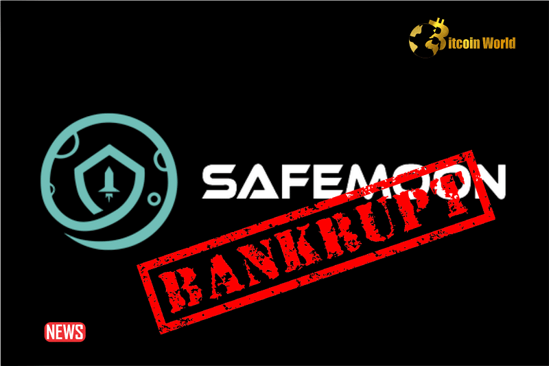 SFM Drops 54% As SafeMoon Files For Bankruptcy, Is SafeMoon No Longer Safe?