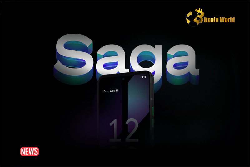 Sales Of Solana Saga Smartphone Fell Short Of Expectations