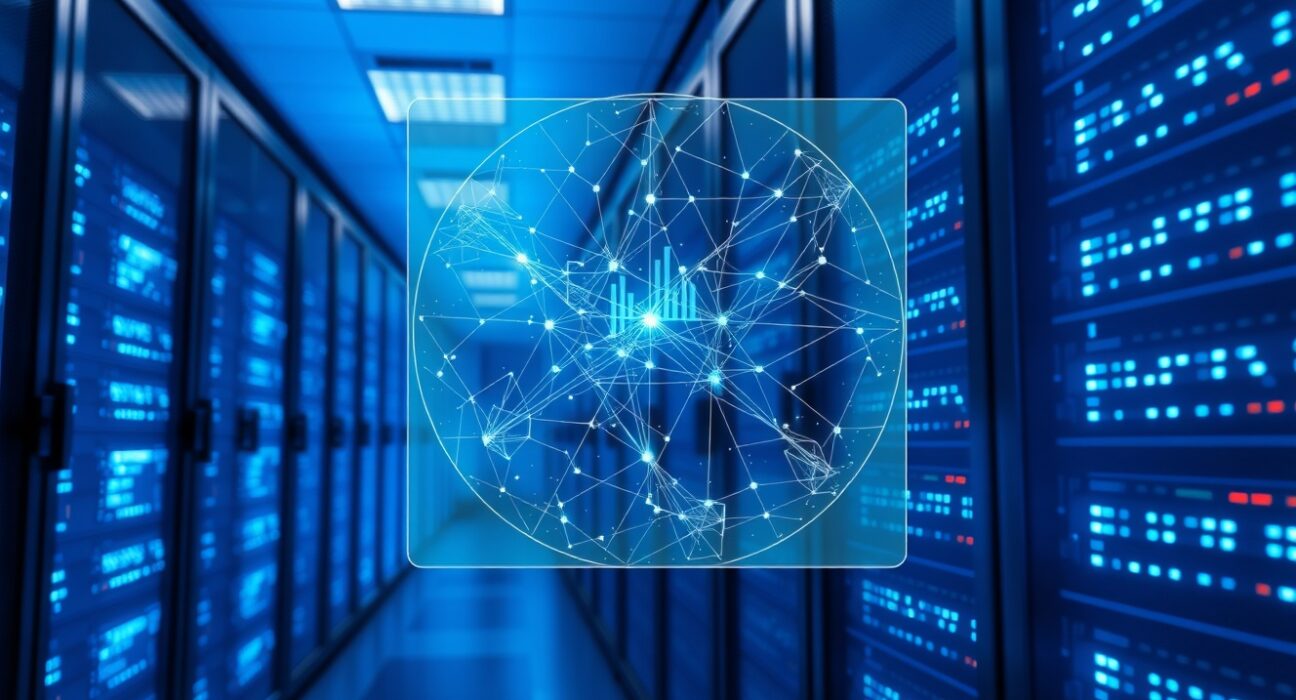 SaharaAI and Microsoft Research collaboration for advanced AI data processing in a server environment.