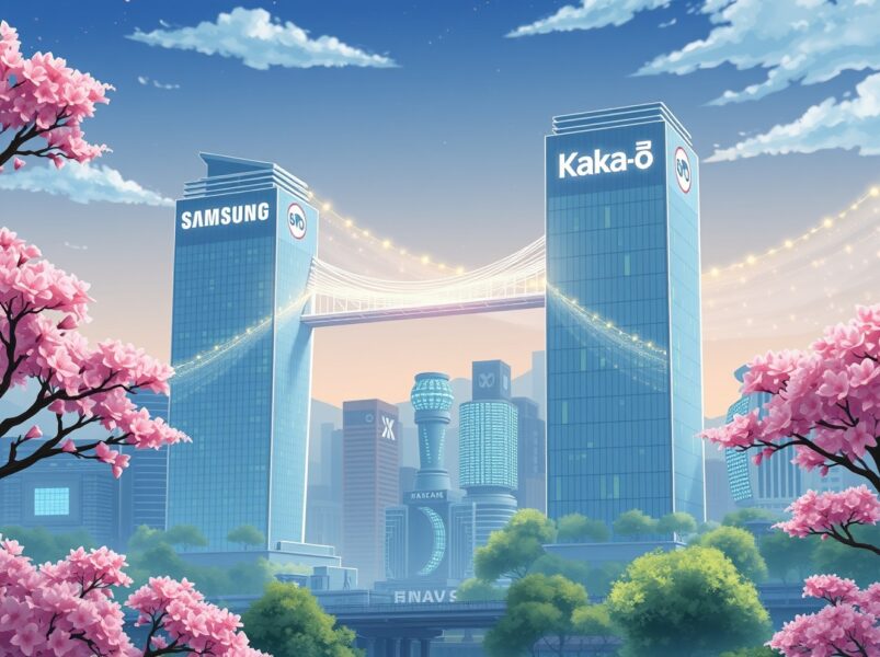 Samsung’s Strategic Gambit: Financial Arms Eye Kakao’s Dunamu Stake in Potential $725M Deal