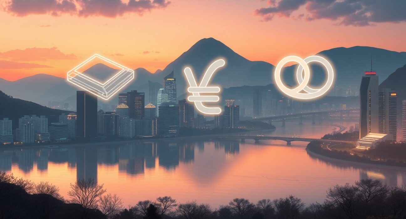 Samsung, Shinhan, and Hana Financial collaborate on a new Korean won stablecoin project for digital finance.