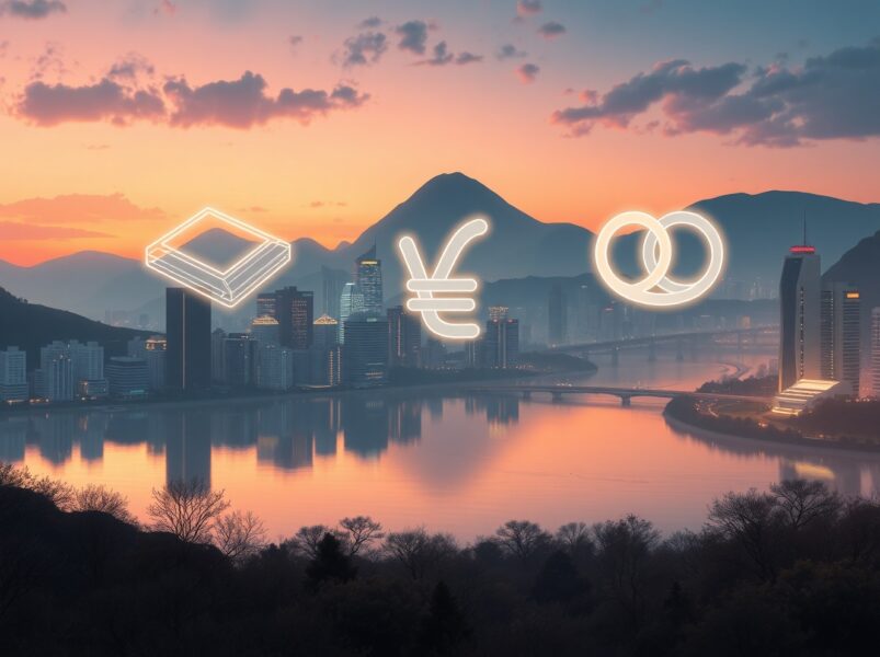 Samsung, Shinhan, and Hana Financial collaborate on a new Korean won stablecoin project for digital finance.