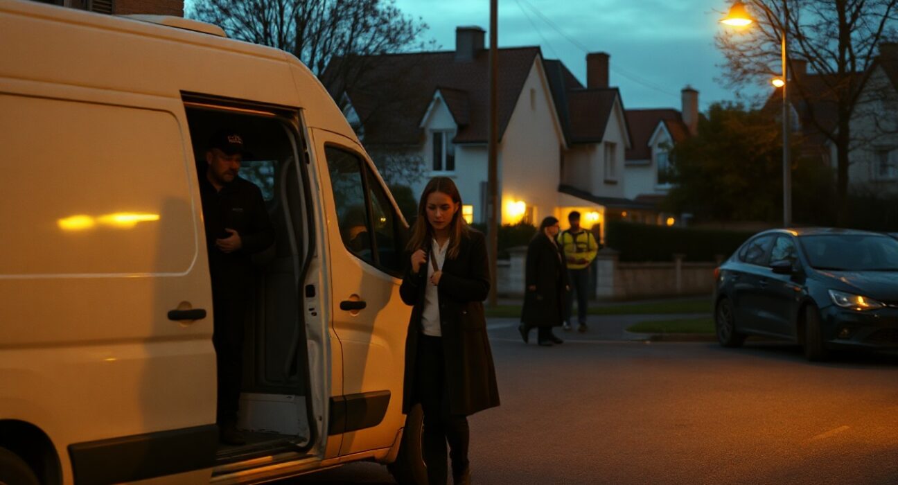 Residential street in France where the wife of The Sandbox co-founder was targeted in an attempted kidnapping.
