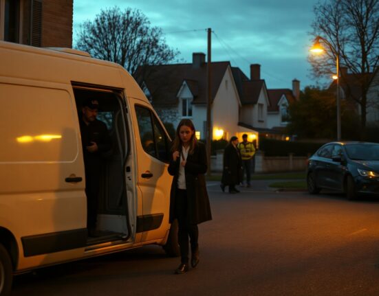 Residential street in France where the wife of The Sandbox co-founder was targeted in an attempted kidnapping.