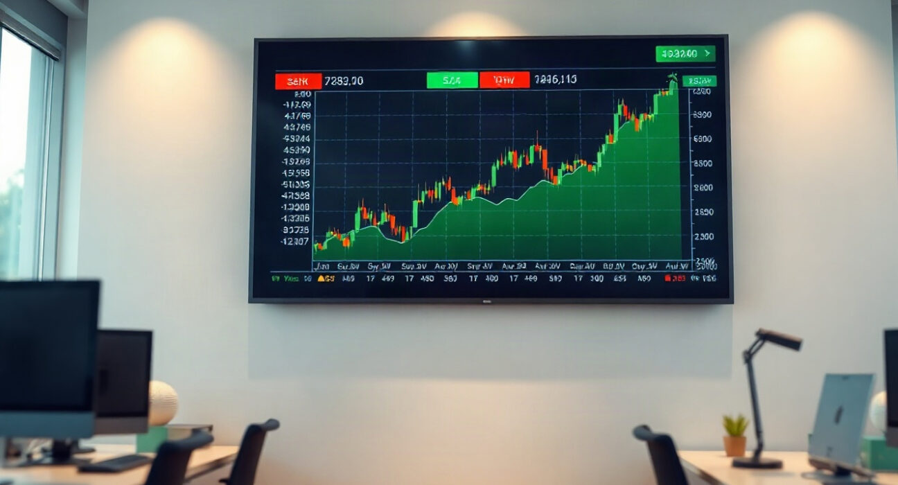 Trading screen showing Sandisk perpetual futures chart on Binance