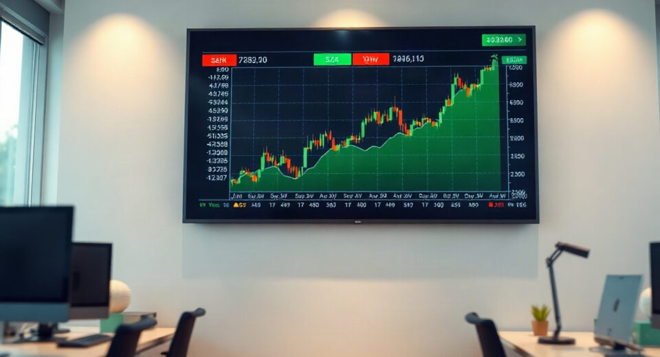 Trading screen showing Sandisk perpetual futures chart on Binance