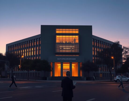 South African Reserve Bank maintains monetary policy stability amid geopolitical conflict affecting ZAR currency.