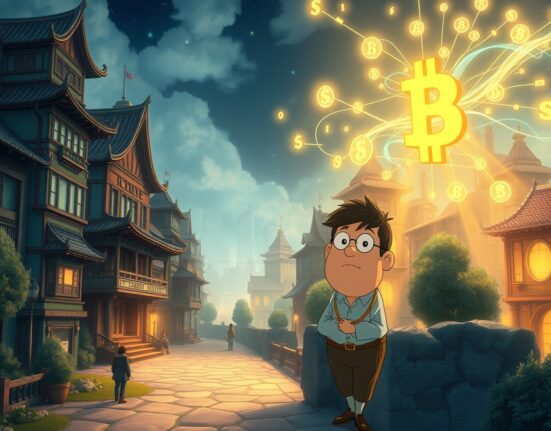 Saxo Bank analysis showing cryptocurrency as risk assets correlating with stock markets