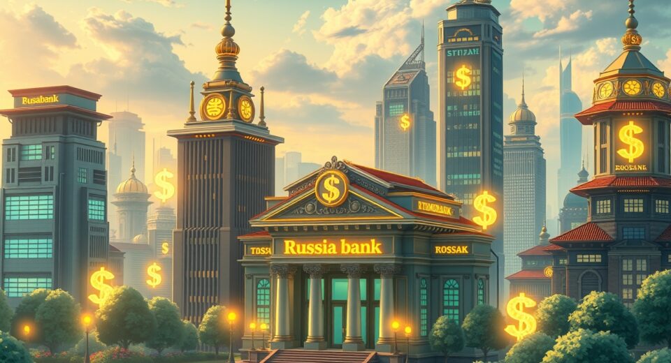 Sberbank's crypto-backed corporate loans bridging traditional banking with digital asset financing in Russia
