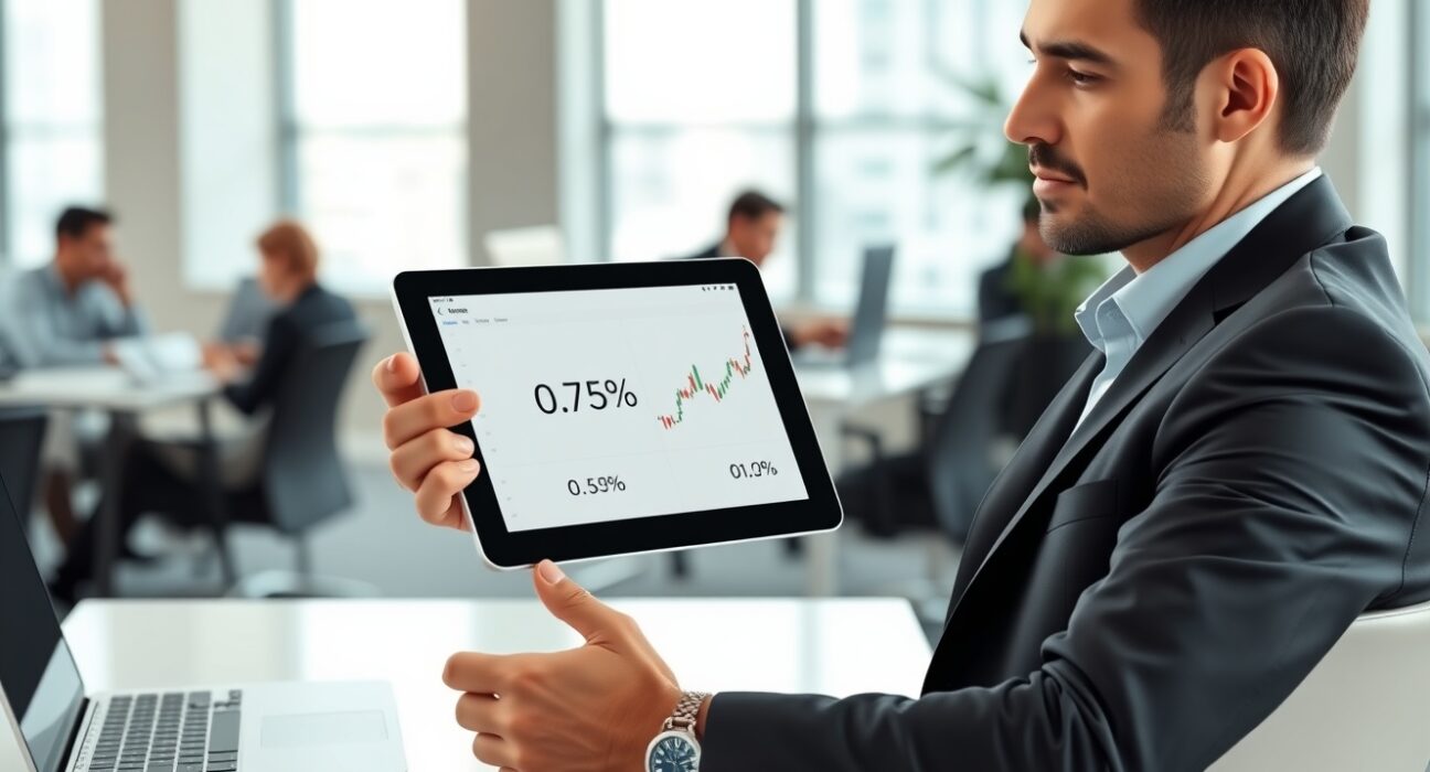 Financial analyst comparing Schwab crypto service fees versus cryptocurrency ETF investment options