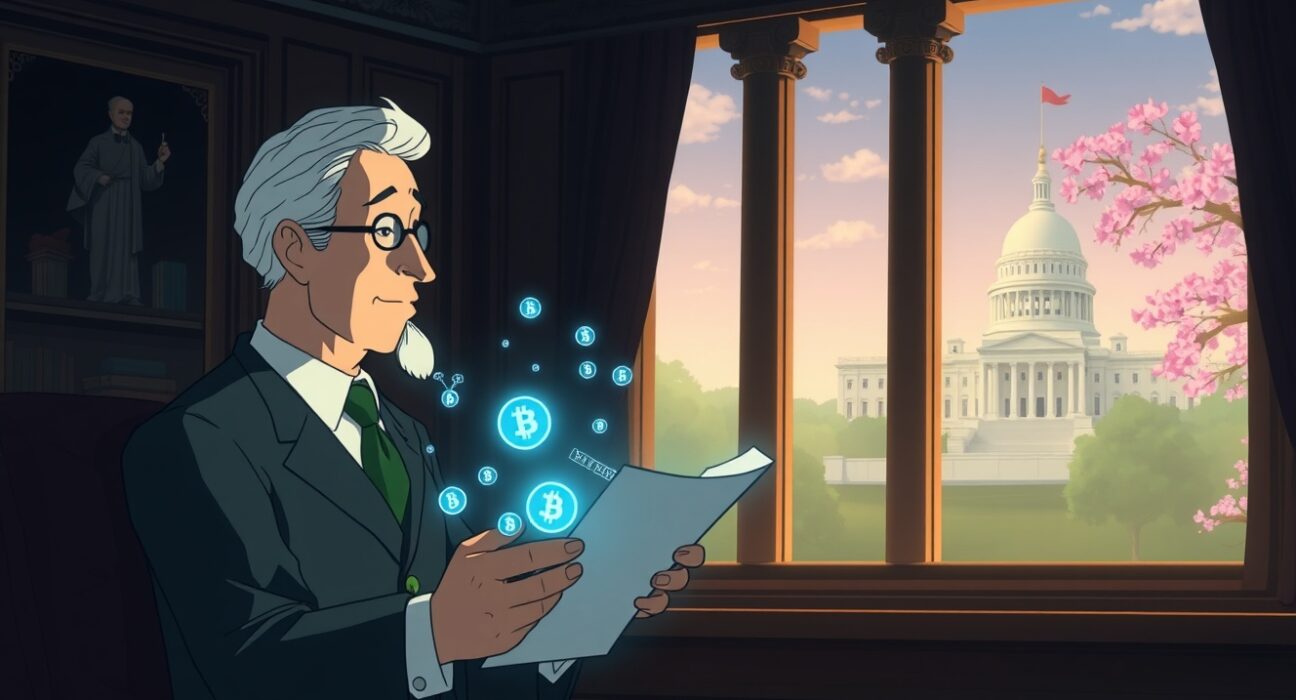 Senator Tim Scott discusses Digital Asset Market Clarity Act and Trump cryptocurrency ethics provision jurisdiction