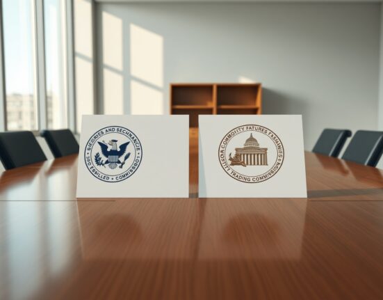 SEC and CFTC documents symbolizing new cooperation on digital asset regulation framework