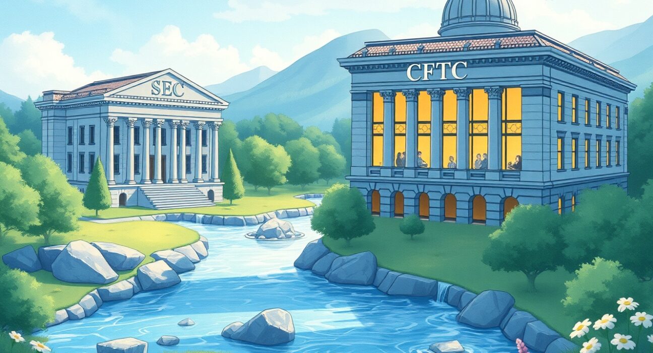 SEC and CFTC regulators examining prediction markets oversight with coordinated regulatory approach