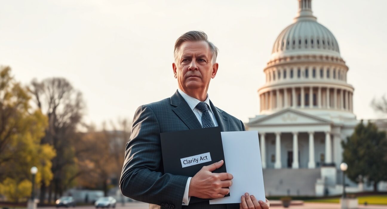 SEC Chairman urges Congress to pass cryptocurrency market structure legislation at the US Capitol