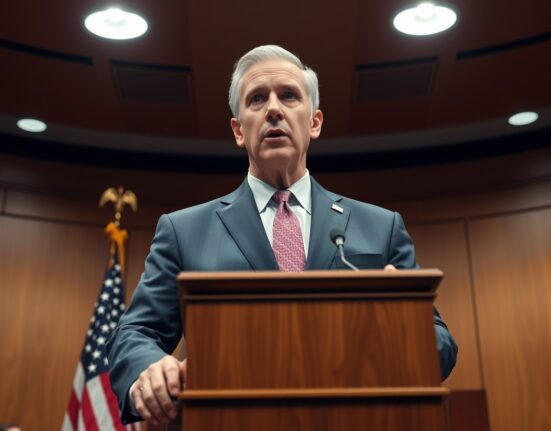 SEC Chairman Paul Atkins calls for clear cryptocurrency regulations during official remarks.