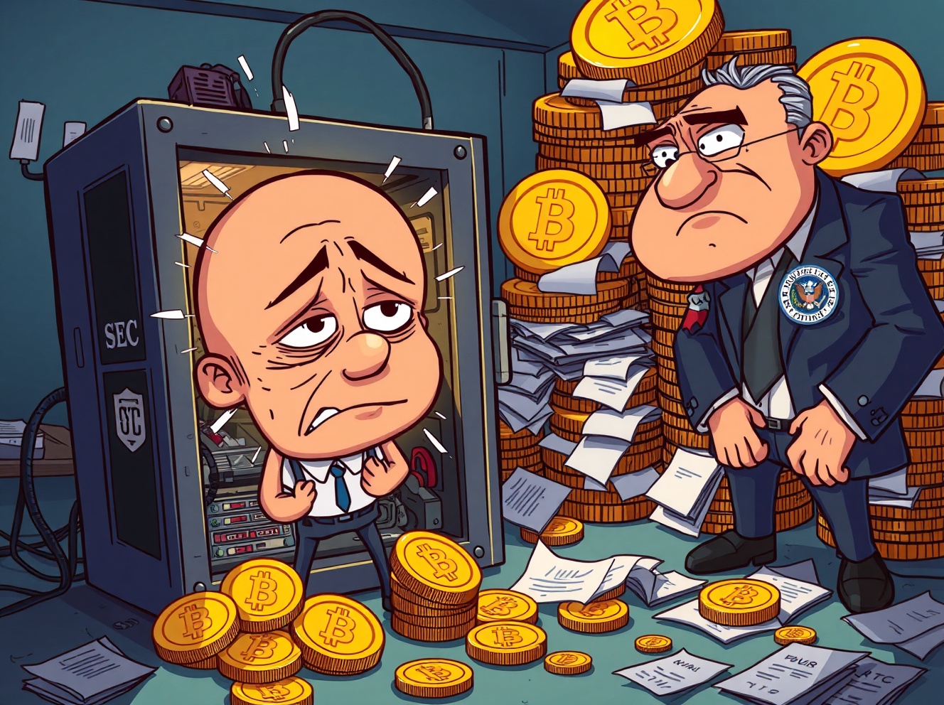 SEC charges VBit CEO with shocking $48.5M Bitcoin mining fraud