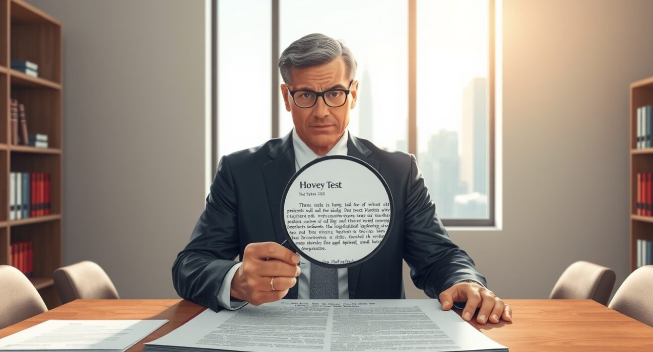 Lawyer analyzes unclear SEC crypto guidance document regarding the Howey Test.