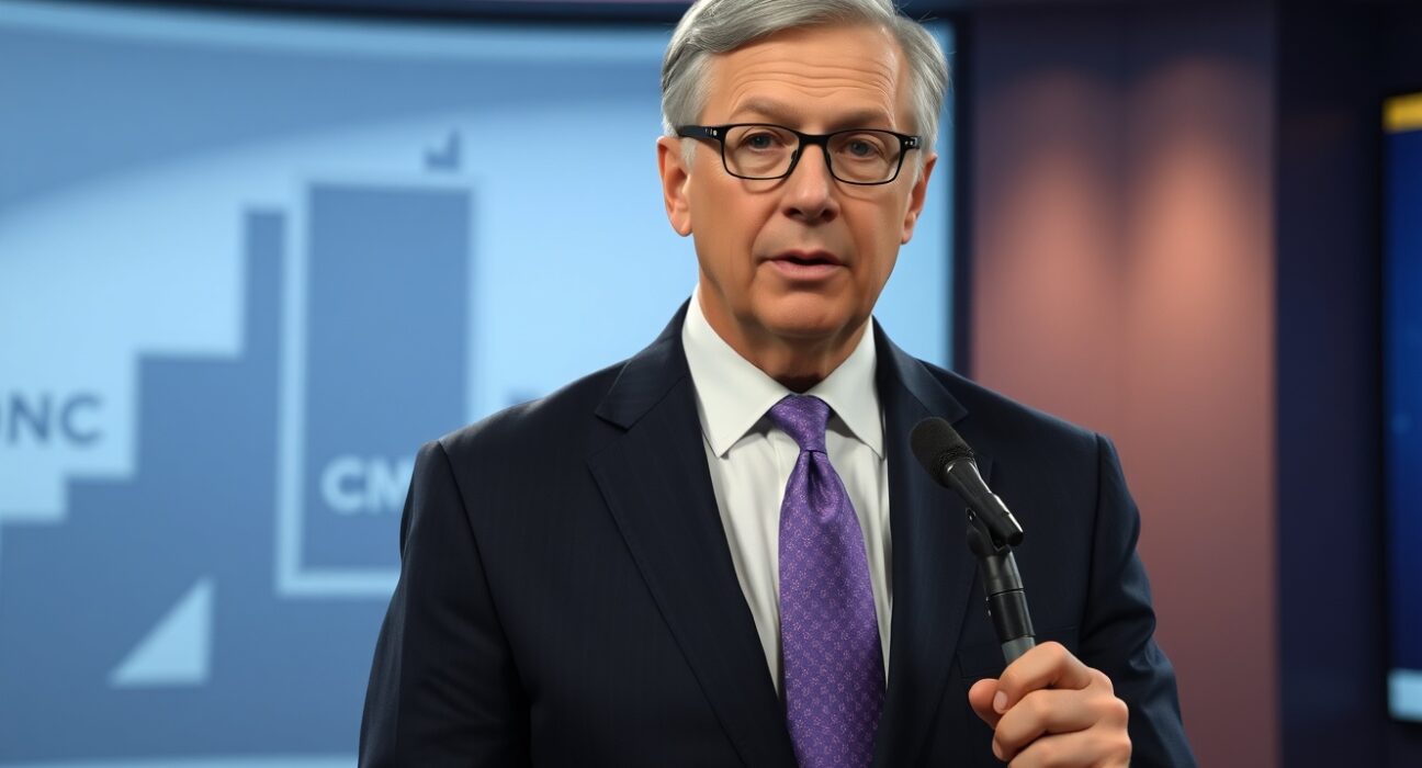 SEC Chairman Paul Atkins announces major cryptocurrency regulatory policy change during CNBC interview.