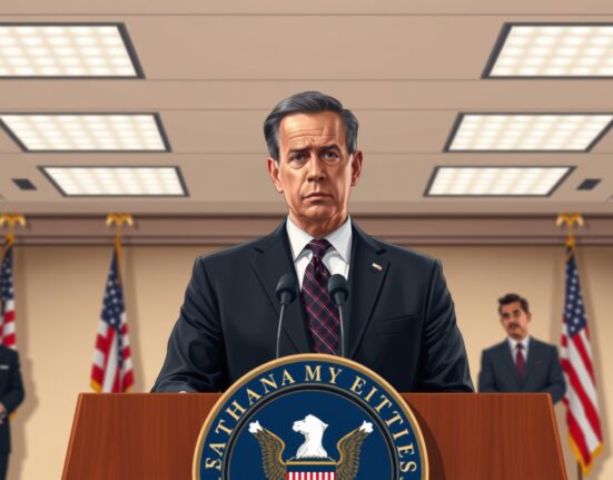 SEC Chairman Paul Atkins announces White House review of cryptocurrency safe harbor rule at press briefing