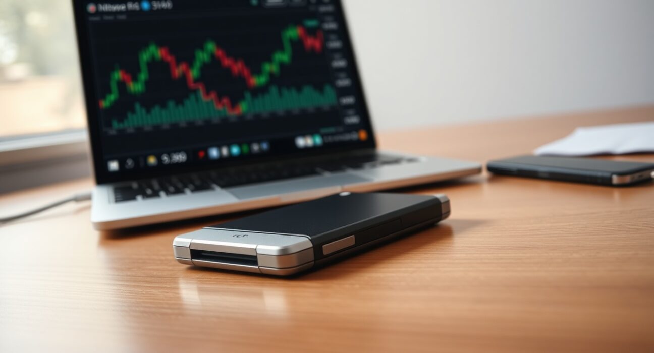 SEC crypto wallets regulation and hardware wallet representing non-custodial asset control.