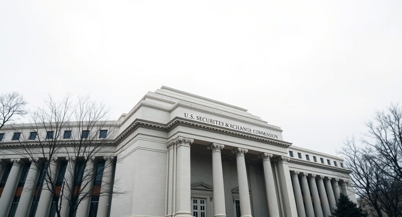 Exterior of the SEC headquarters building in Washington, D.C.
