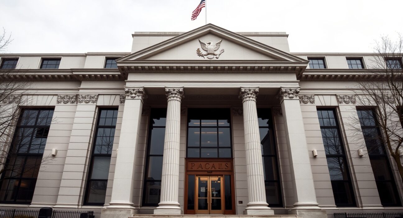 Exterior of the U.S. Securities and Exchange Commission headquarters building in Washington, D.C.